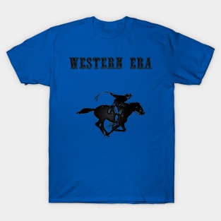 Western Era - Cowboy on Horseback 2 T-Shirt